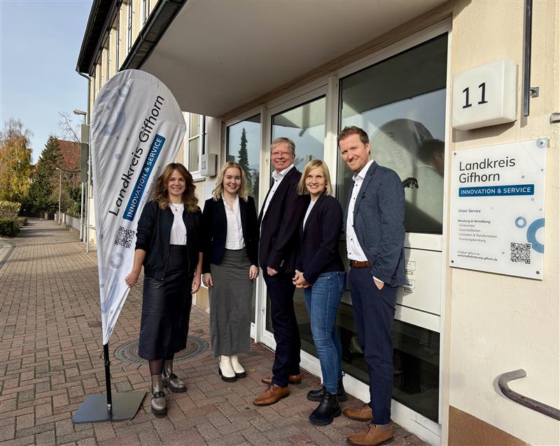 Neues Team: Mit Motivation und Gestaltungswillen für den Wirtschaftsstandort Gifhorn